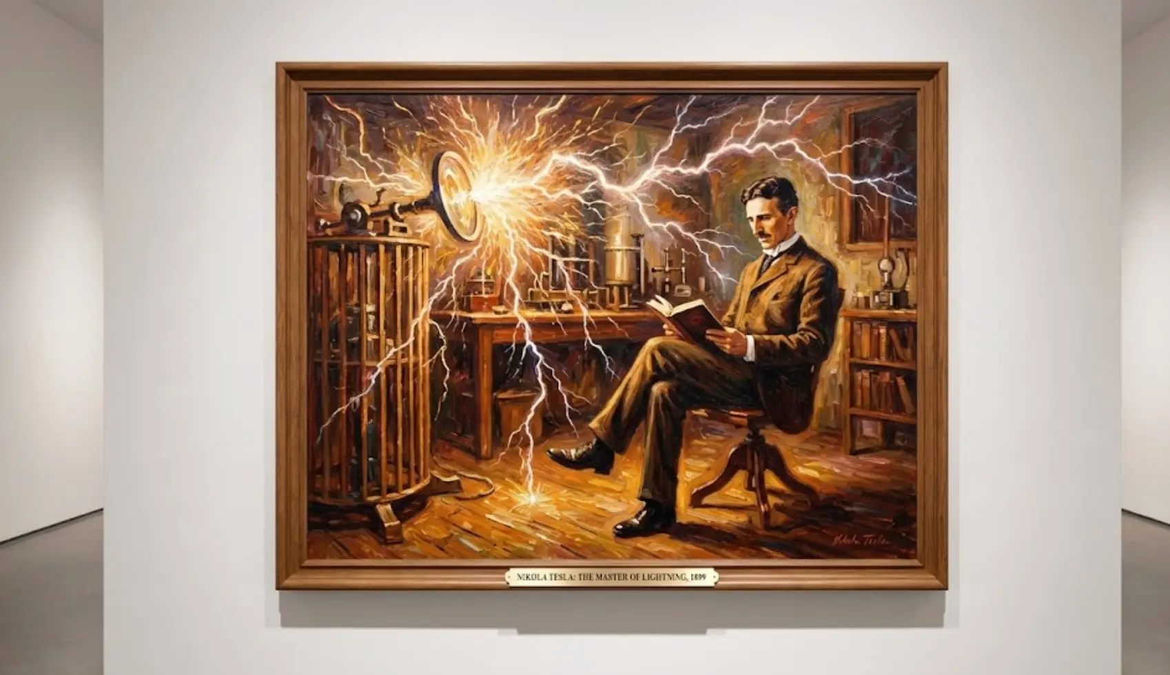 Nikola Tesla — Master of Lightning — product photo 1 of 1